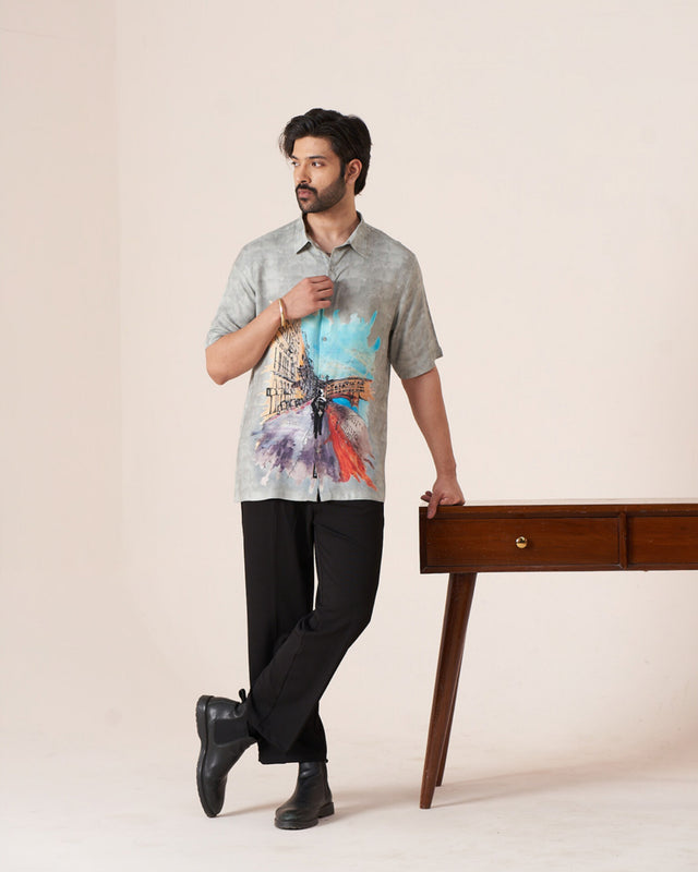 Shirt, shirt for men, shirt for women, shirts for men, shirts for women, short sleeve shirt, satin linen shirt, beach wear shirt, party wear shirt