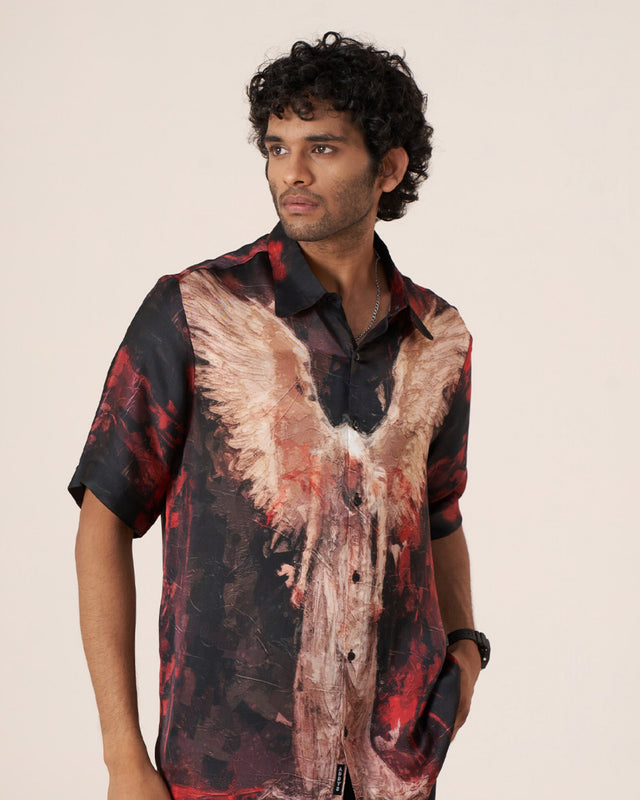Celestial Wings Shirt, satin linen shirt, digital print shirt, digital print satin shirts, linen shirt, men linen shirt, short sleeve linen shirt, long sleeve linen shirt, casual linen shirt, oversized linen shirt, plus size linen shirt, linen shirt for wedding, printed satin linen shirt, designer satin linen shirt, floral satin linen shirt, wedding linen shirt, party wear satin linen shirt, luxury satin linen shirt, satin printed shirt for men