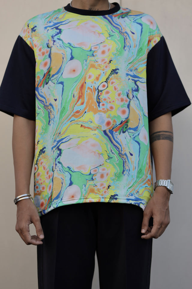 Celestial Canopy (Oversize Tencel Satin T-Shirt) – AddysForMen®️