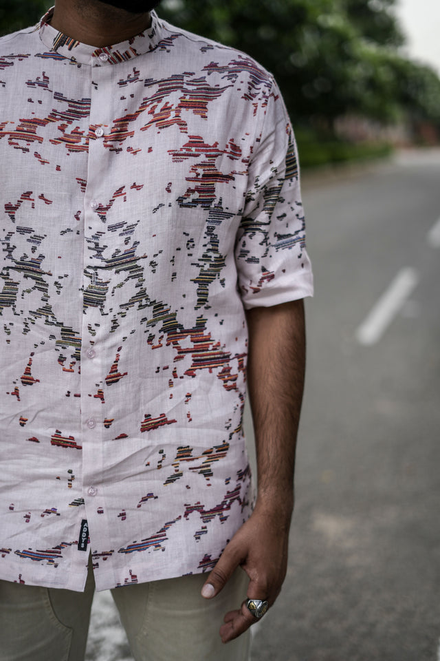 Serene Seclusion (Pure Linen Shirt) – AddysForMen®️