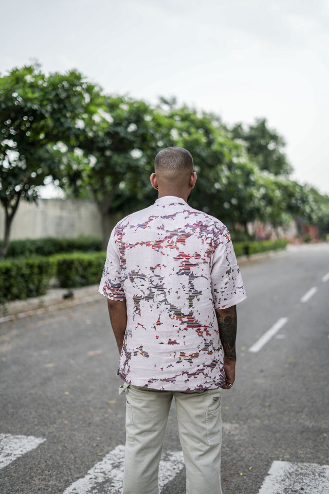 Serene Seclusion (Pure Linen Shirt) – AddysForMen®️