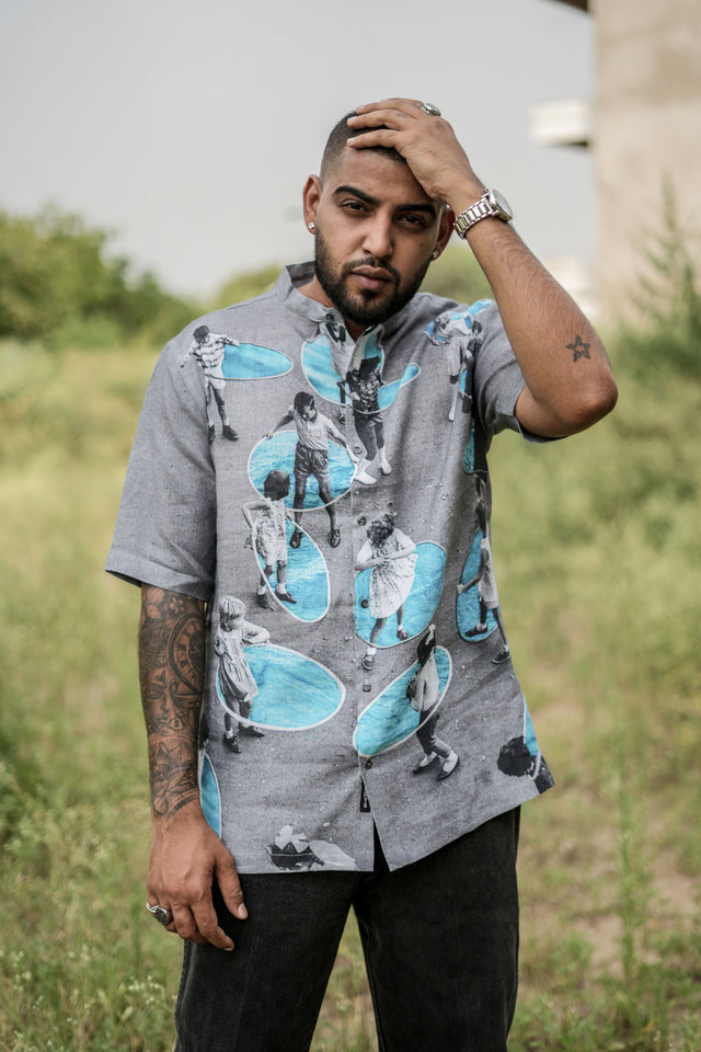 Radiant Ripples (Pure Linen Shirt) – AddysForMen®️