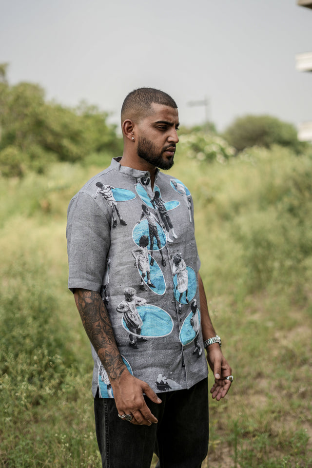 Radiant Ripples (Pure Linen Shirt) – AddysForMen®️