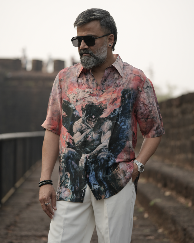 Shirt, shirt for men, shirt for women, shirts for men, shirts for women, Short Sleeve shirt, satin Pure Bemberg shirt, beach wear shirt, party wear shirt