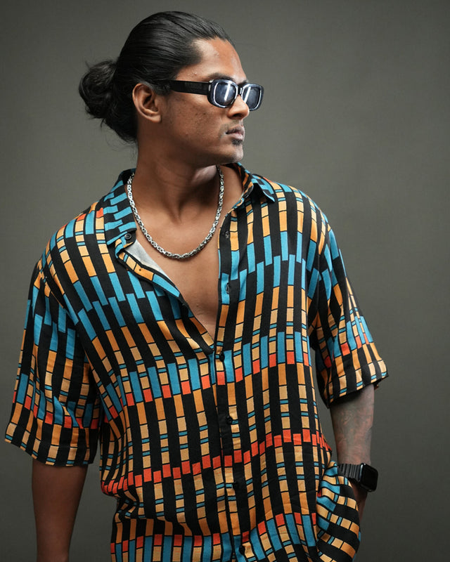 King Neptune Printed Unisex Shirt Pure Ecovero (viscose)