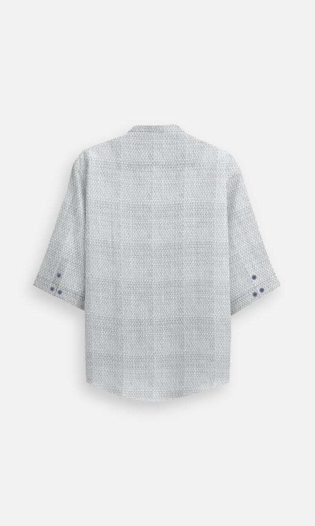 Artiest Love (Pure Linen Kurta Style Shirt) - AddysForMen®️