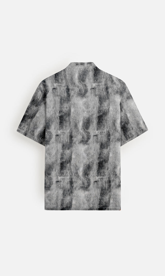Smoke Wave Unisex (Pure Linen Short Sleeve Shirt) - AddysForMen®
