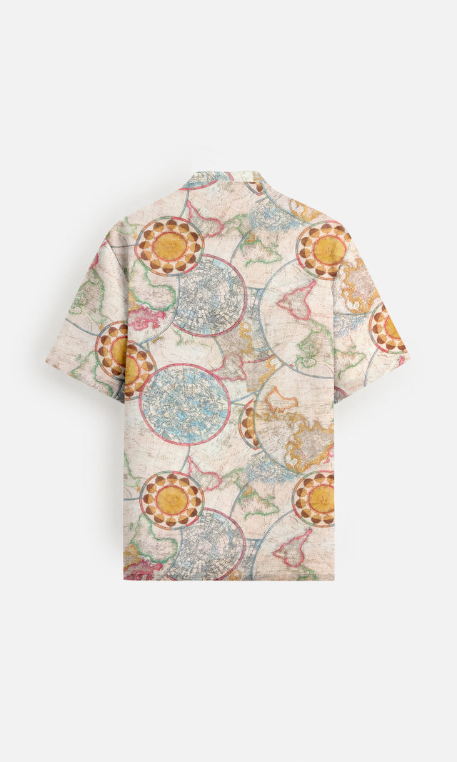 Worldly Canvas (Pure Linen Short Sleeve Shirt) – AddysForMen®️