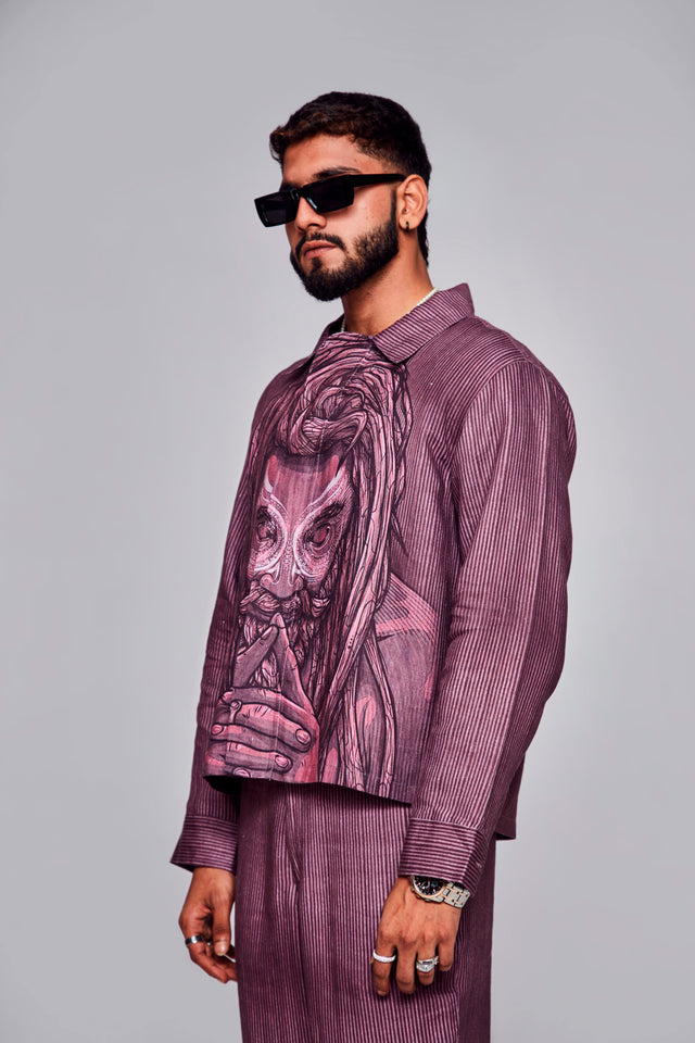 Urban Face : Pure Linen Crop Length Jacket