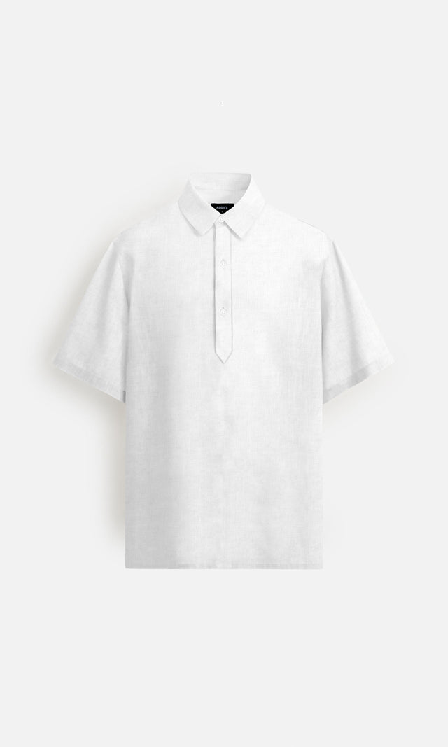 Trippy Emotions (Pure Linen Kurta Style Shirt) - AddysForMen®️