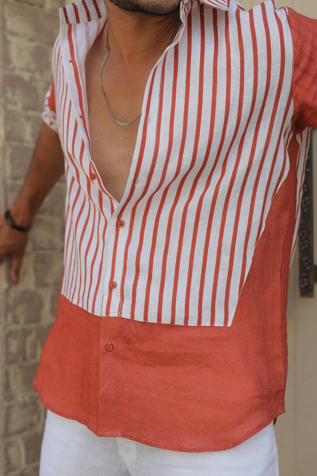 Linen Artsy (Pure Linen Shirt) – AddysForMen®️