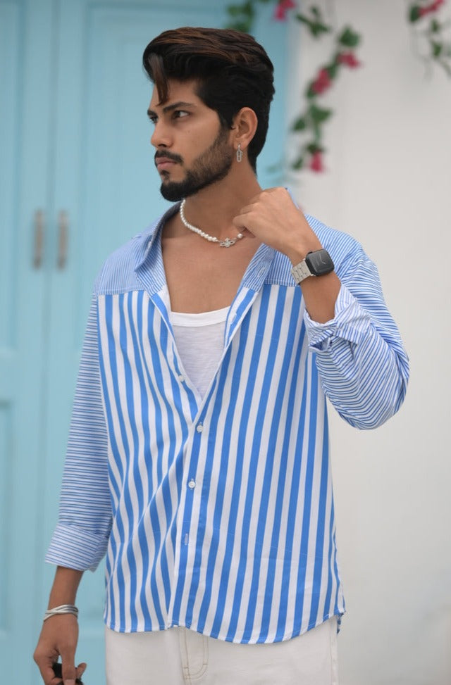 Striped Blues (100% Cotton) – AddysForMen®️