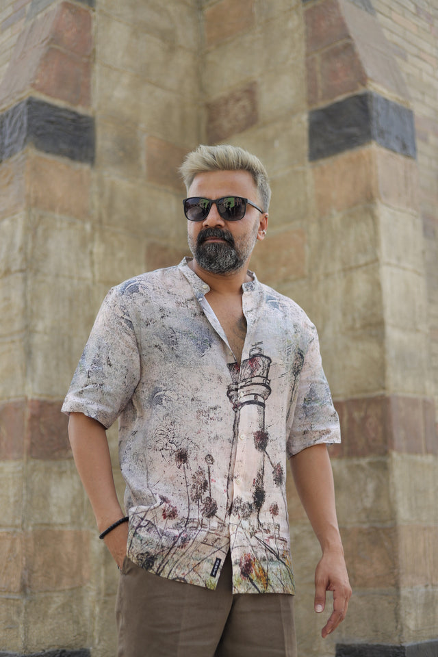 Divinely Dreamt (Pure Linen Shirt) – AddysForMen®️