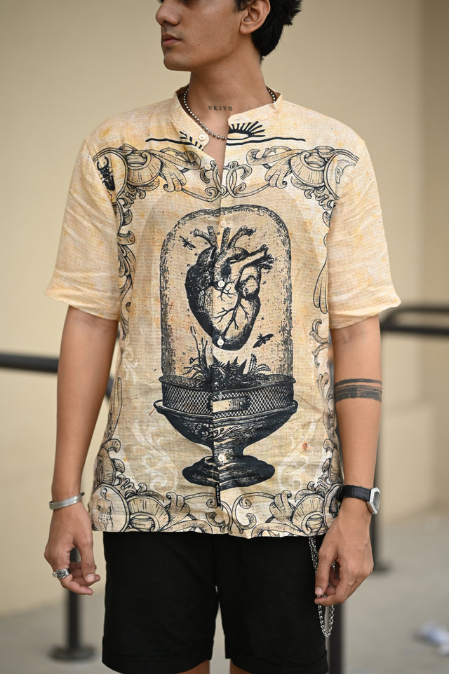 Ancient Heartpiece (Pure Linen Shirt) – AddysForMen®️