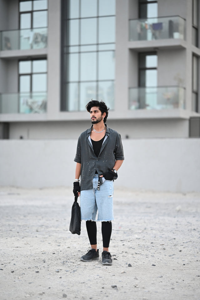Fake News (Pure Tencel Satin Shirt) - AddysForMen®️
