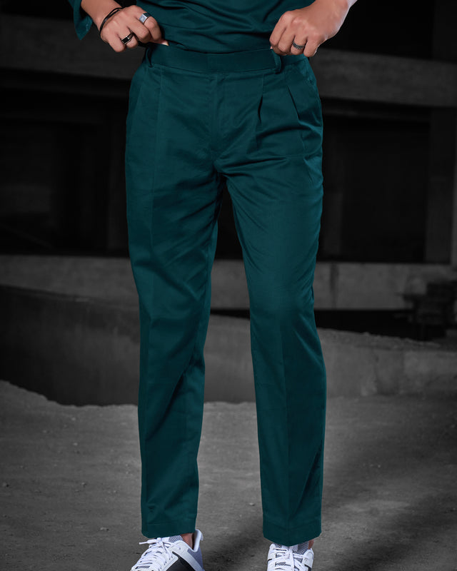 Green Twill Lafer (100% Cotton) – AddysForMen®️