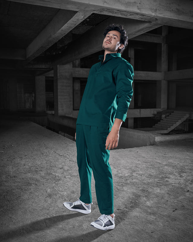 Green Twill Lafer (100% Cotton) – AddysForMen®️
