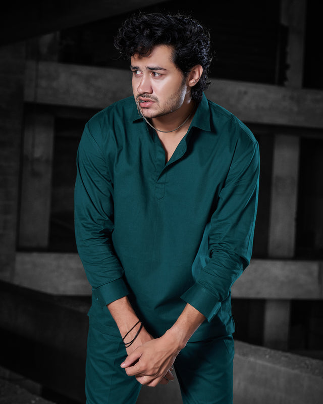 Green Twill Lafer (100% Cotton) – AddysForMen®️
