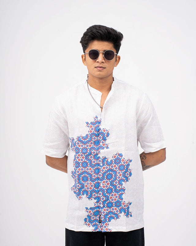 White Color Shirt, shirt for men, shirt for women, shirts for men, shirts for women, Short Sleeve shirt, satin linen shirt, beach wear shirt, party wear shirt