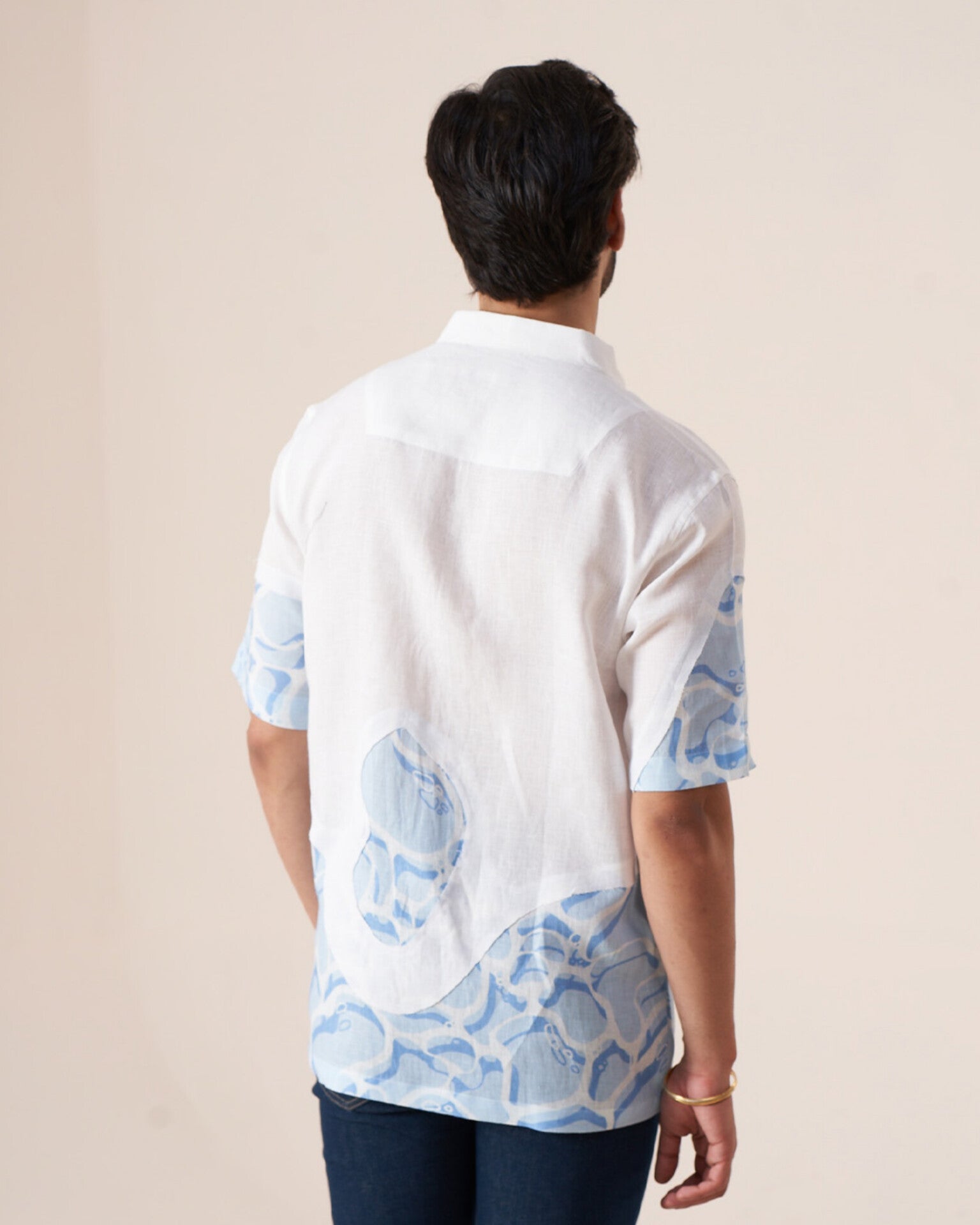 Ocean Drift Pure Linen Designer Shirt