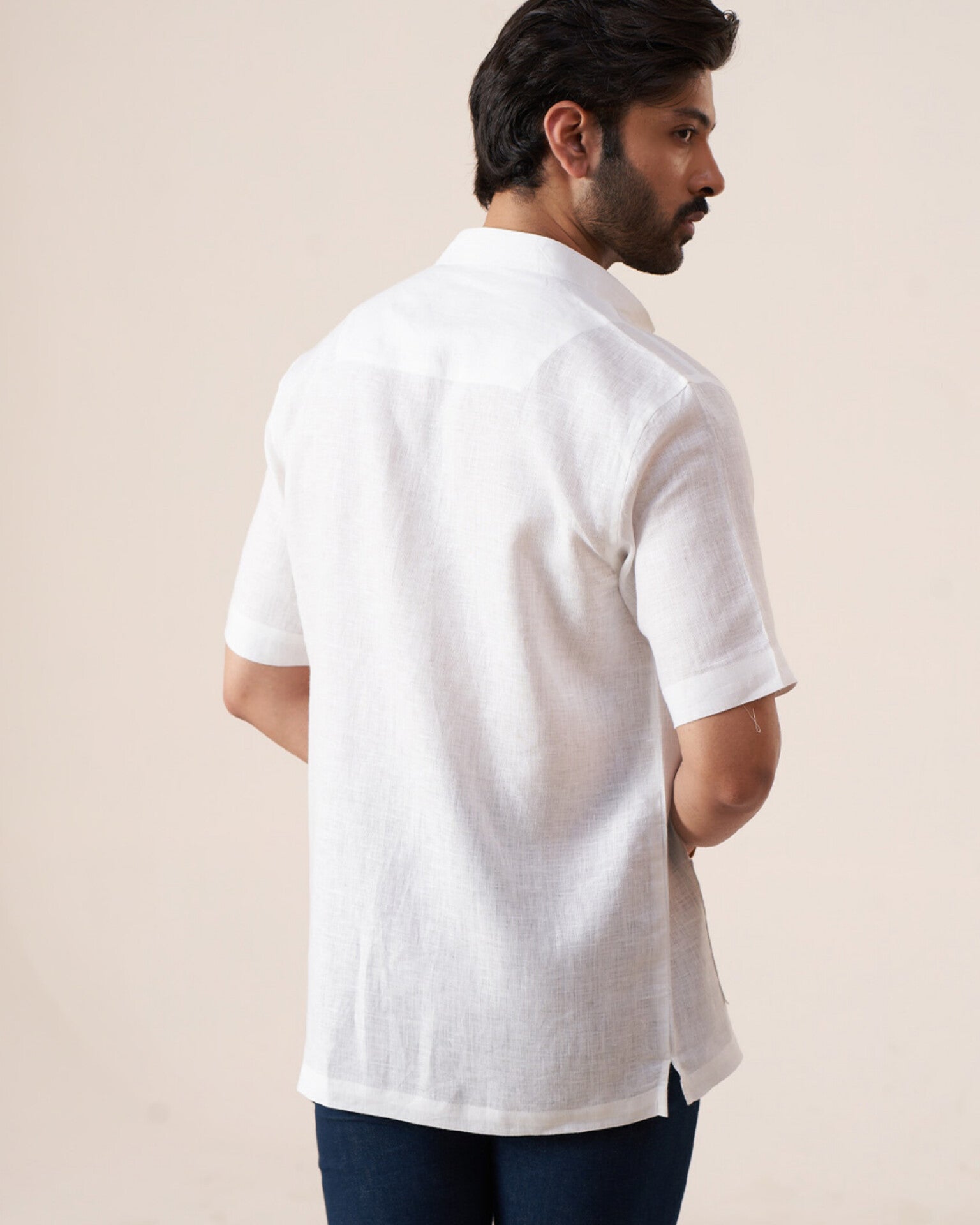 Postal Heritage Pure Linen Designer Shirt