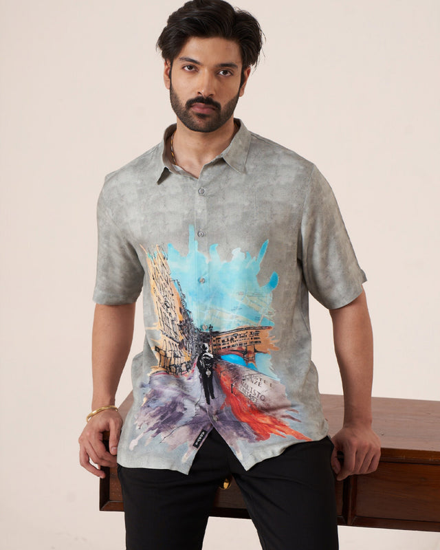 Shirt, shirt for men, shirt for women, shirts for men, shirts for women, short sleeve shirt, satin linen shirt, beach wear shirt, party wear shirt