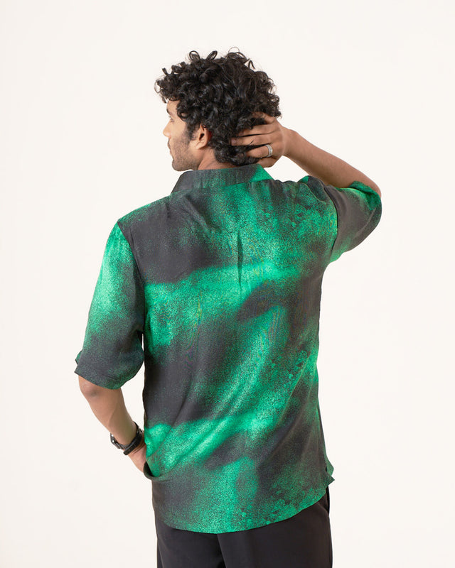 Eclipse Flight Pure Bemberg Satin Short Sleeve Shirt