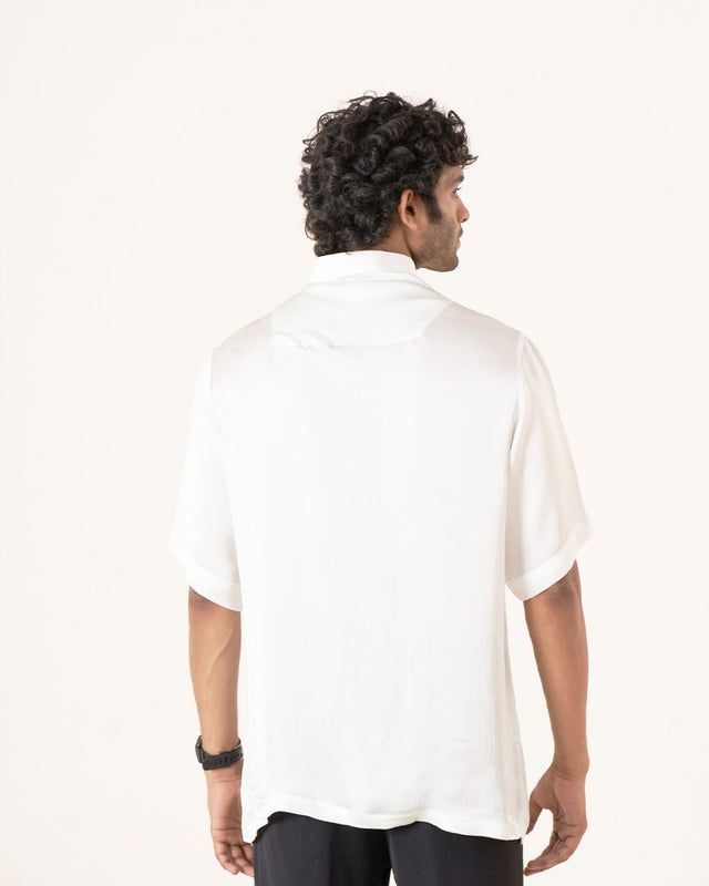 Abstract Minds Pure Bemberg Satin Short Sleeve Shirt