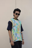 Celestial Canopy (Oversize Tencel Satin T-Shirt) – AddysForMen®️