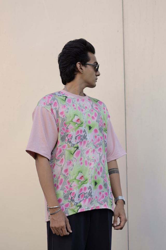 Halcyon Echoes (Oversize Tencel Satin T-Shirt) – AddysForMen®️