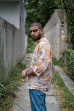 Opal Oasis (Pure Linen Kurta Style Shirt) - AddysForMen®️