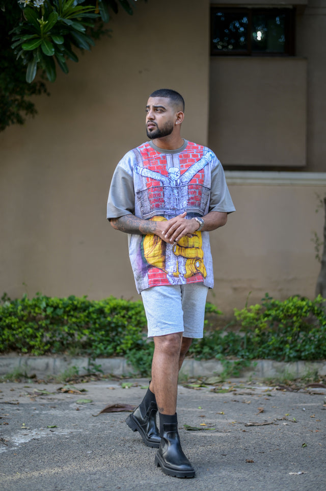 Ethereal Enigma (Oversize Linen T-Shirt) – AddysForMen®️