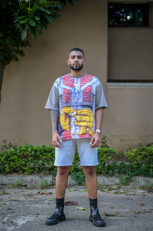 Ethereal Enigma (Oversize Linen T-Shirt) – AddysForMen®️
