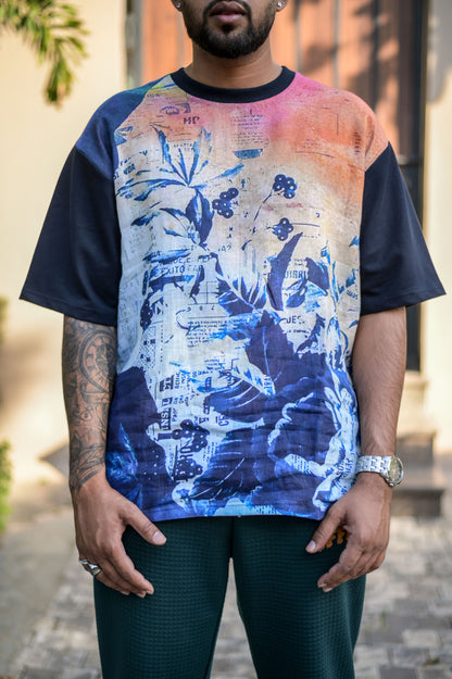 Mystical Meadows (Oversize Linen T-Shirt) – AddysForMen®️