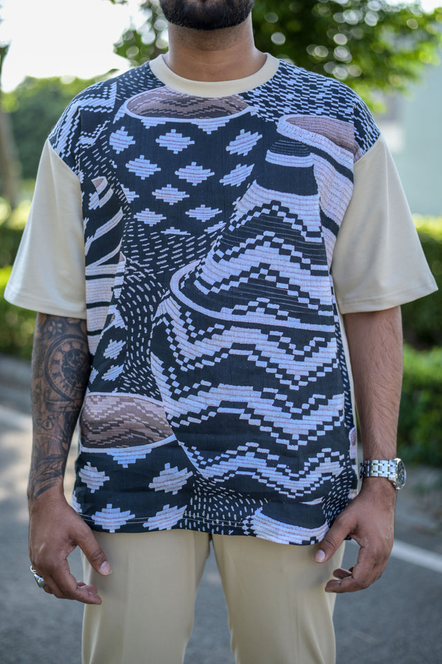 Luminous Lagoon (Oversize Linen T-Shirt) – AddysForMen®️
