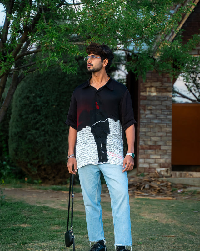 Rebel Verse Pure Bemberg Satin Short Sleeve Shirt