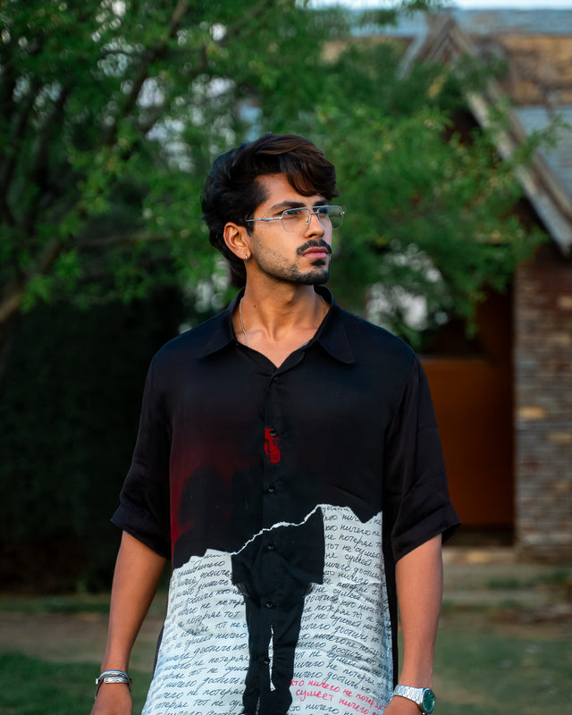Rebel Verse Pure Bemberg Satin Short Sleeve Shirt