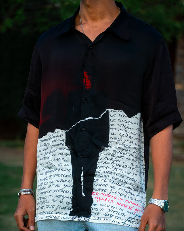Rebel Verse Pure Bemberg Satin Short Sleeve Shirt
