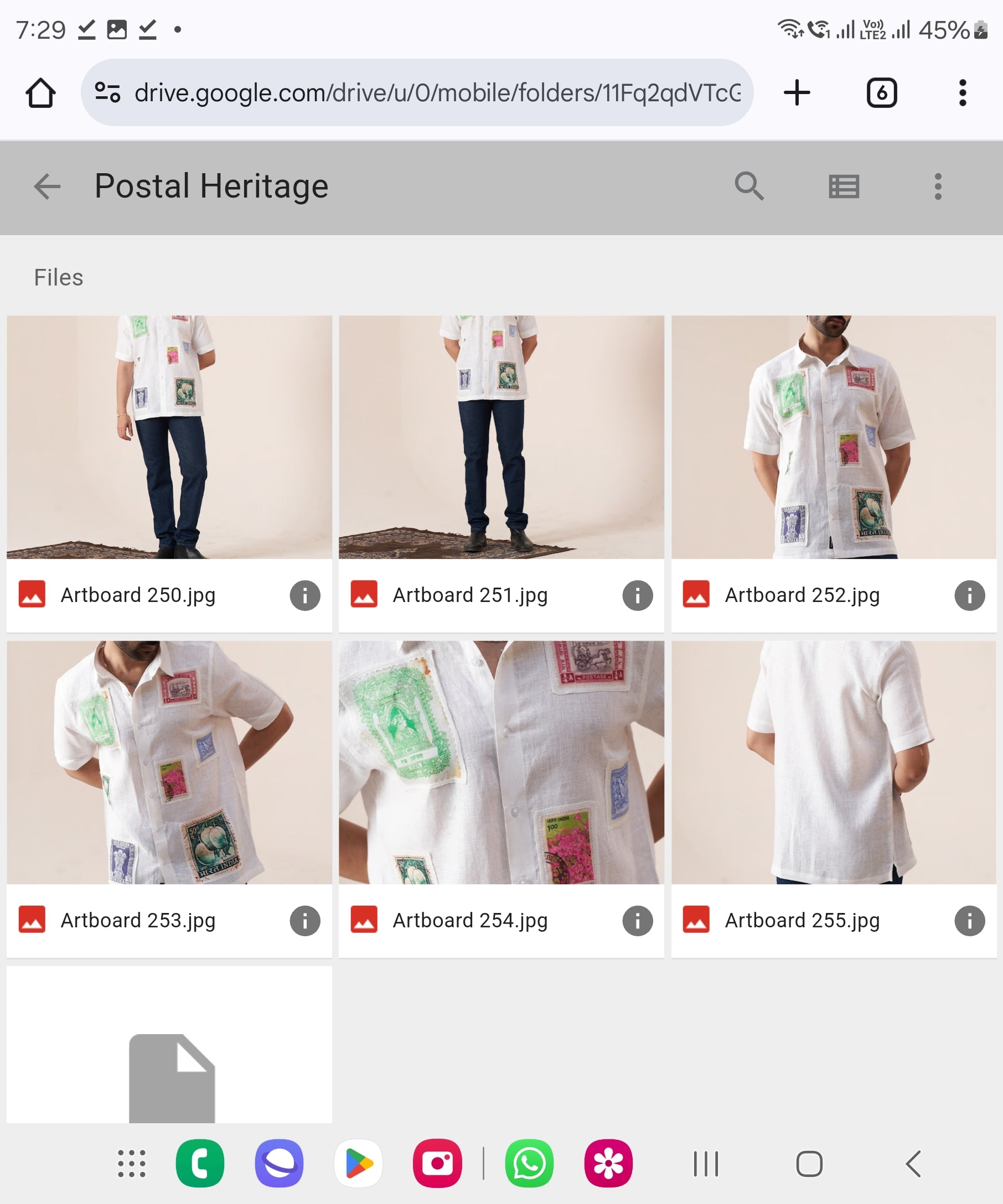 Postal Heritage Pure Linen Designer Shirt