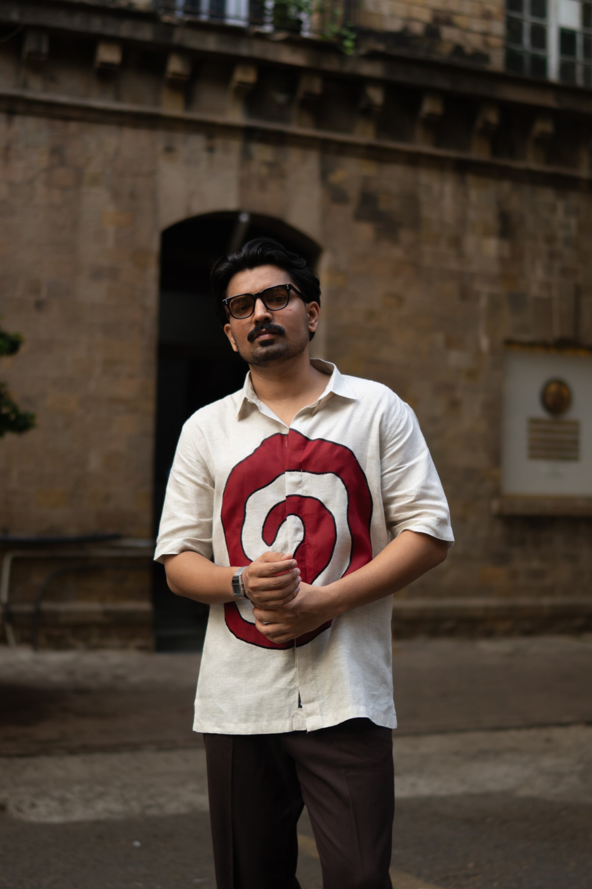 Zen Coil Pure Linen Designer Shirt