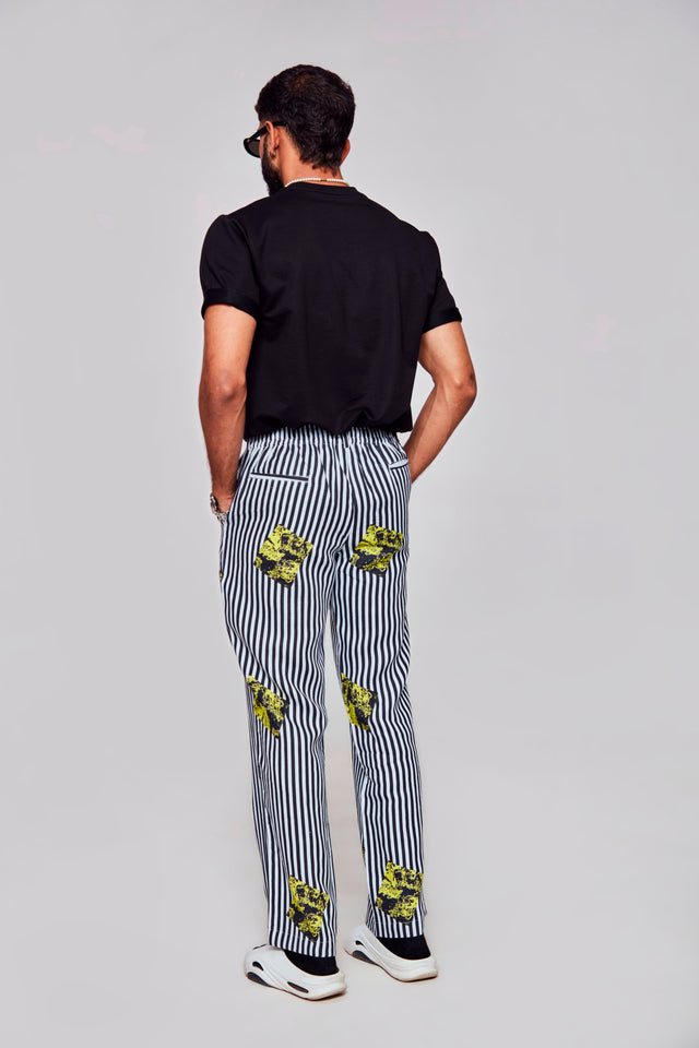 Wanted Boy :Pure Linen Wide Leg Loose Fit Pant