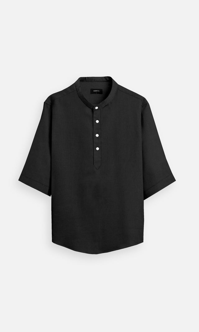 Black Pure Linen Shirt, Office Wear, Regular Wear, Formal Wear, Digital Printed Shirt, shirt for men, shirt for women, shirts for men, shirts for women, Short Sleeve shirt, satin Pure Linen shirt, beach wear shirt, party wear shirt
