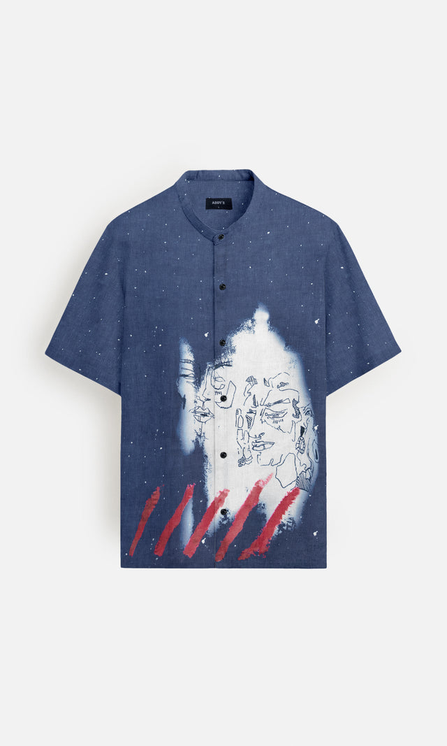 Artsy Face (Pure Linen Shirt) – AddysForMen®️
