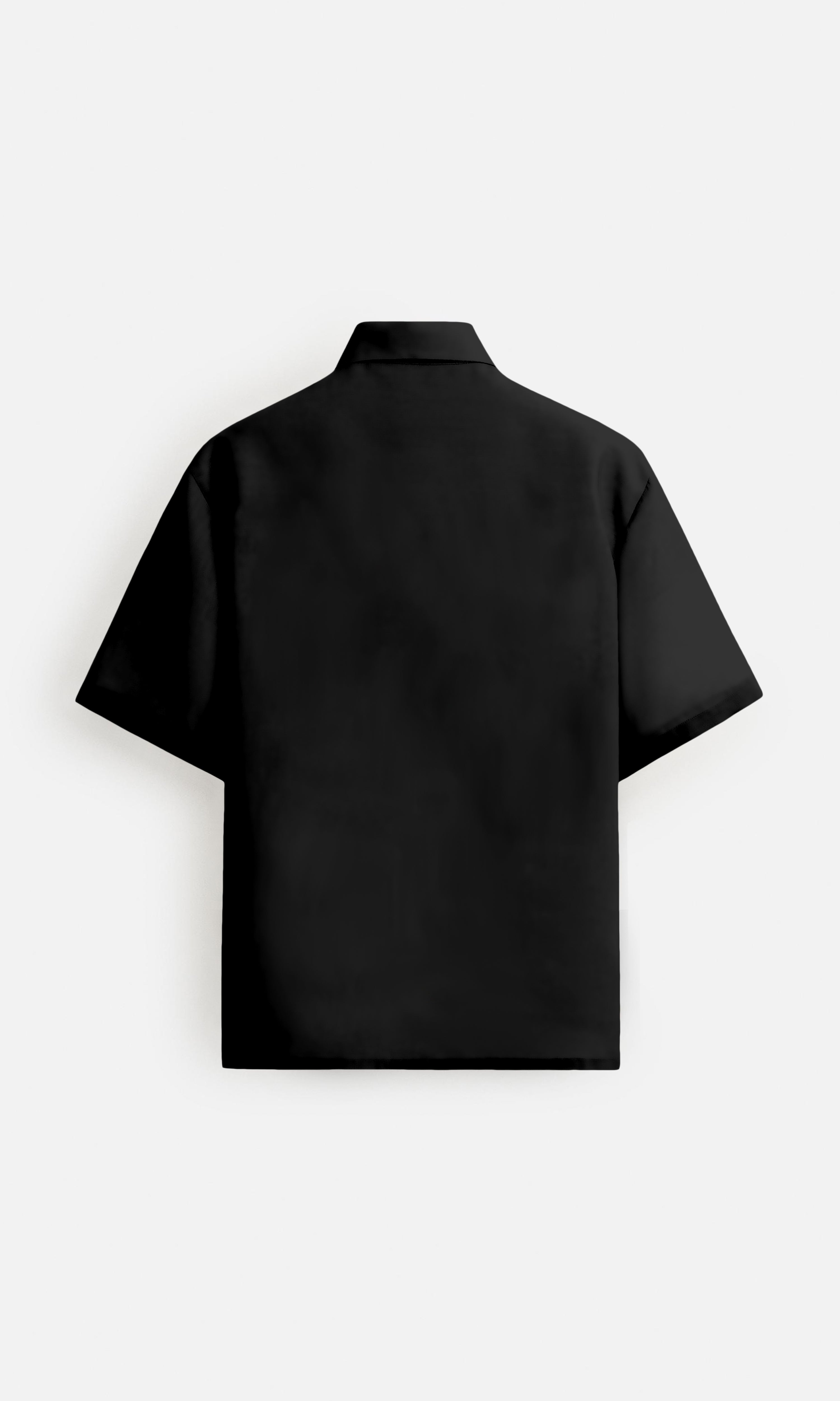 Dark Hush Pure Bemberg Satin Short Sleeve Shirt