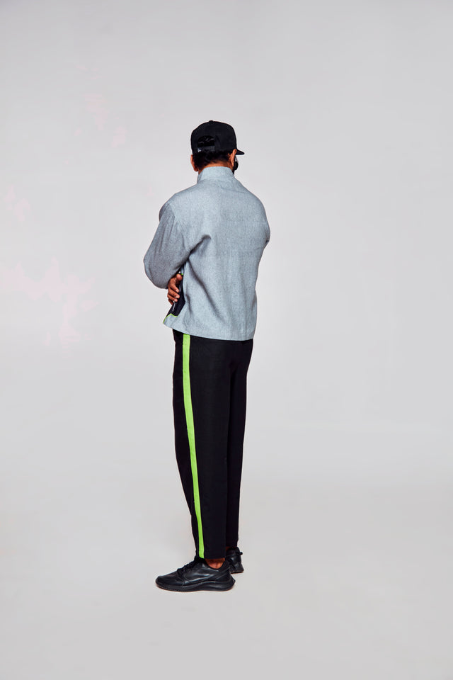 Iconic Expression : Pure Linen Crop Length Jacket