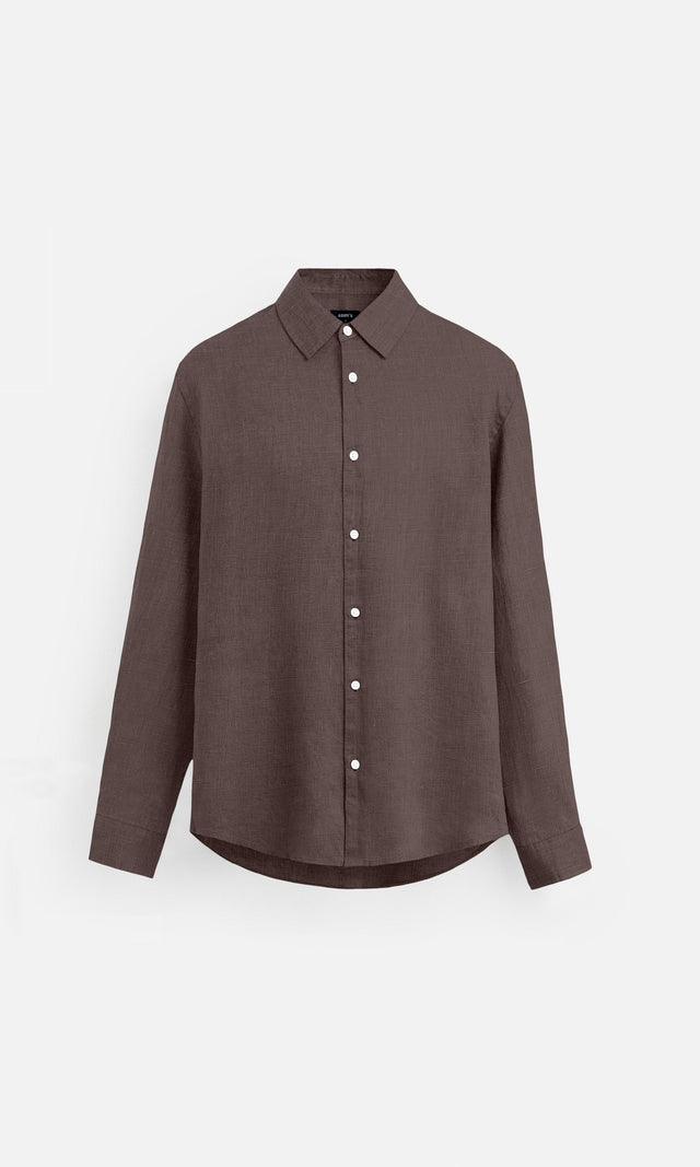 Rich Cocoa shirt Pure Linen Shirt, Office Wear, Regular Wear, Formal Wear, Digital Printed Shirt, shirt for men, shirt for women, shirts for men, shirts for women, Full Sleeve shirt, satin Pure Linen shirt, beach wear shirt, party wear shirt