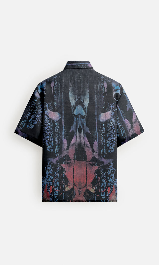 Canvas Clash Pure Bemberg Satin Short Sleeve Shirt