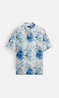 Skybound Bliss shirt Pure Linen Shirt, Office Wear, Regular Wear, Formal Wear, Digital Printed Shirt, shirt for men, shirt for women, shirts for men, shirts for women, Full Sleeve shirt, satin Pure Linen shirt, beach wear shirt, party wear shirt