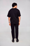 Shades of Cool : The Enigmatic Man - Oversize Linen Tshirt