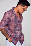 Digitally Embodied : Unveiling Humanity Through Virtual Realms - Pure Linen Cuban Coller Shirt